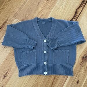 SOLD Midnight Ocean no. 16 Cardigan